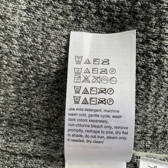 Calvin Klein Jeans Men's Colorblock Pullover Sz L Gray Crew Neck Knit Sweater - Picture 10 of 10